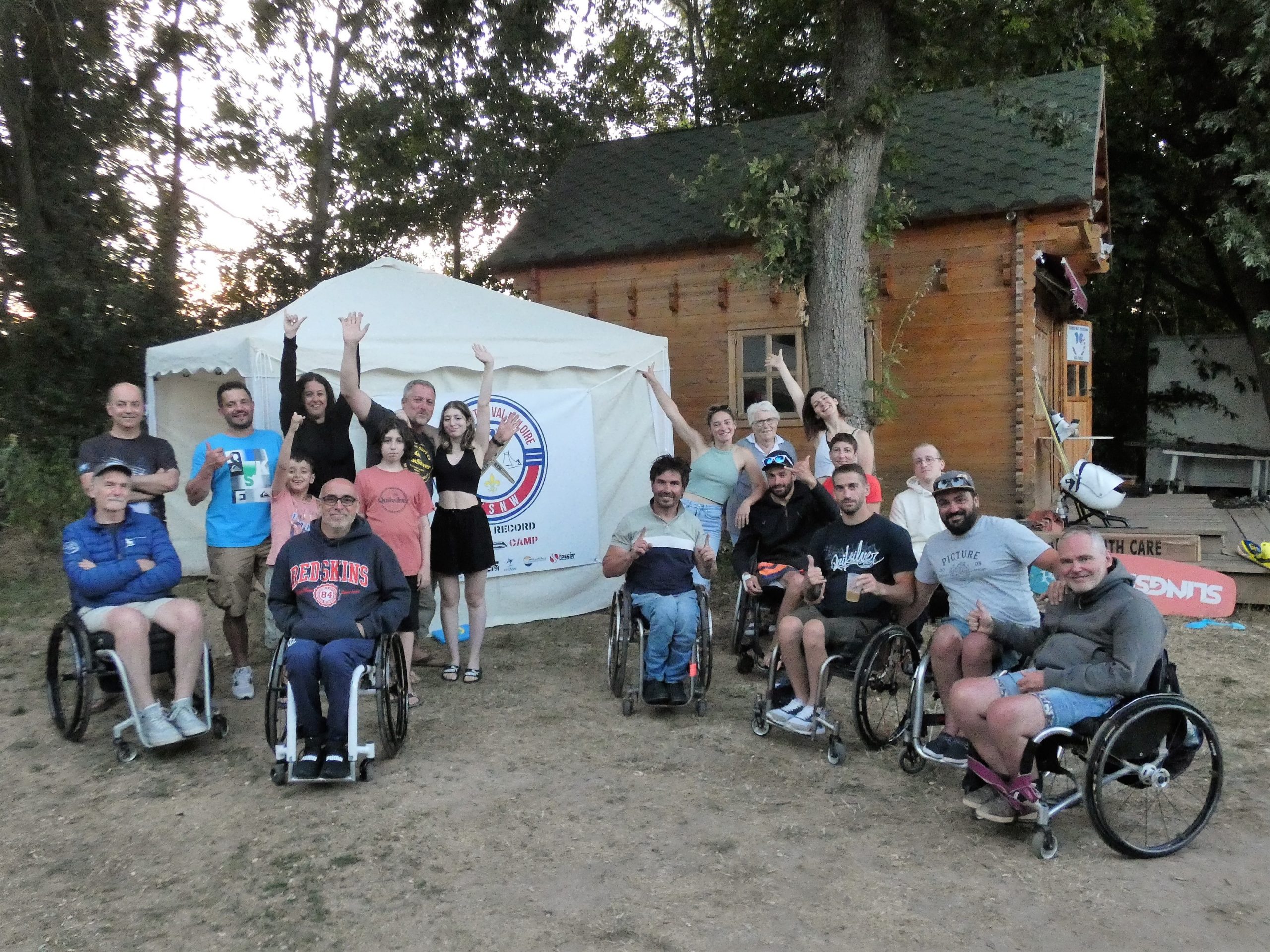 Premier bootcamp parawake et paraski national Fédération Française de